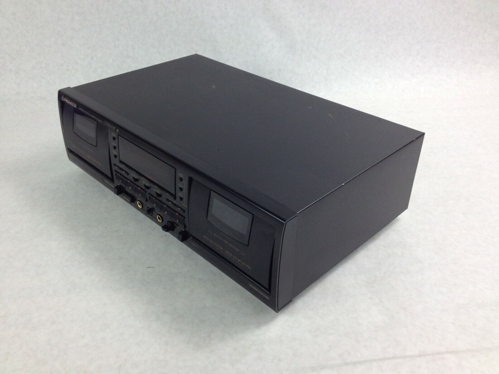 Pioneer CT-W602R Stereo Double Cassette Deck