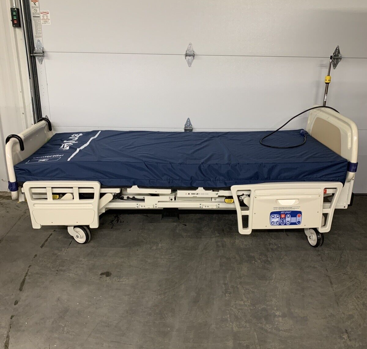 Stryker Epic Bed 2030 Critical Care Hospital Bed Comfort Gel Mattress For Parts