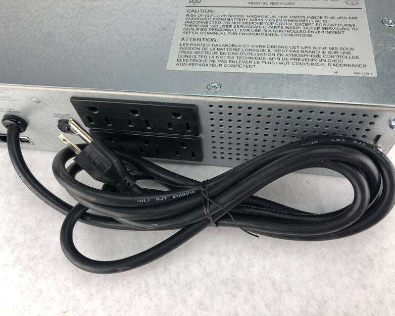 APC SMC1000-2U Smart-UPS C 1000VA Uninterruptible Power Backup - No Batteries