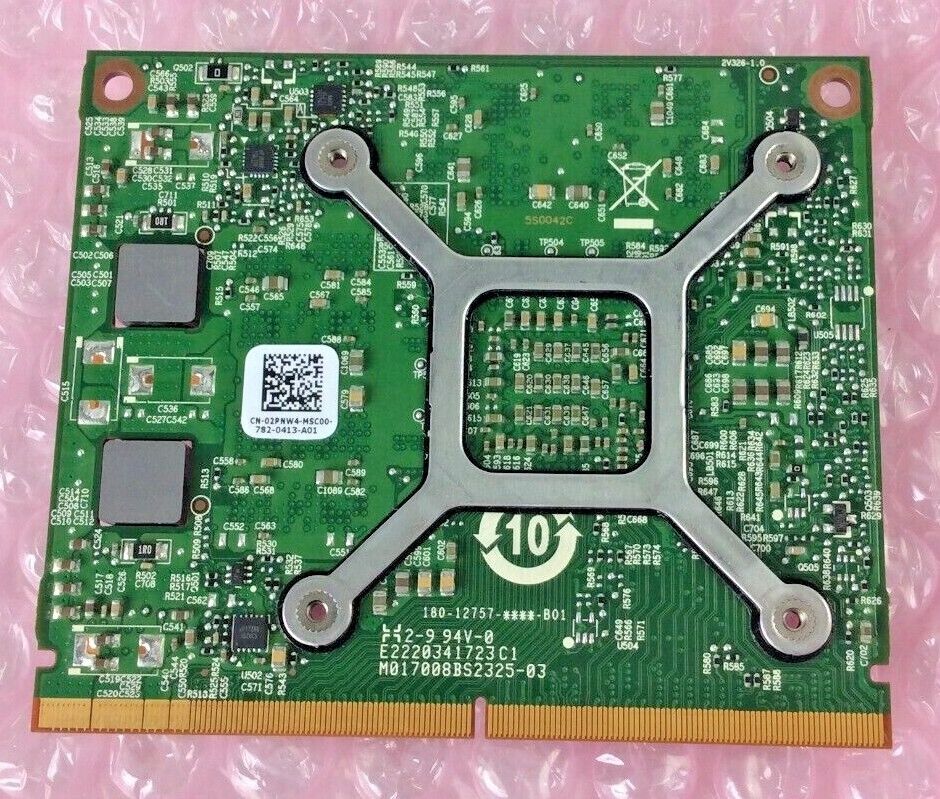 NVIDIA Video Card Graphics GPU CN-02PNW4-MSC00