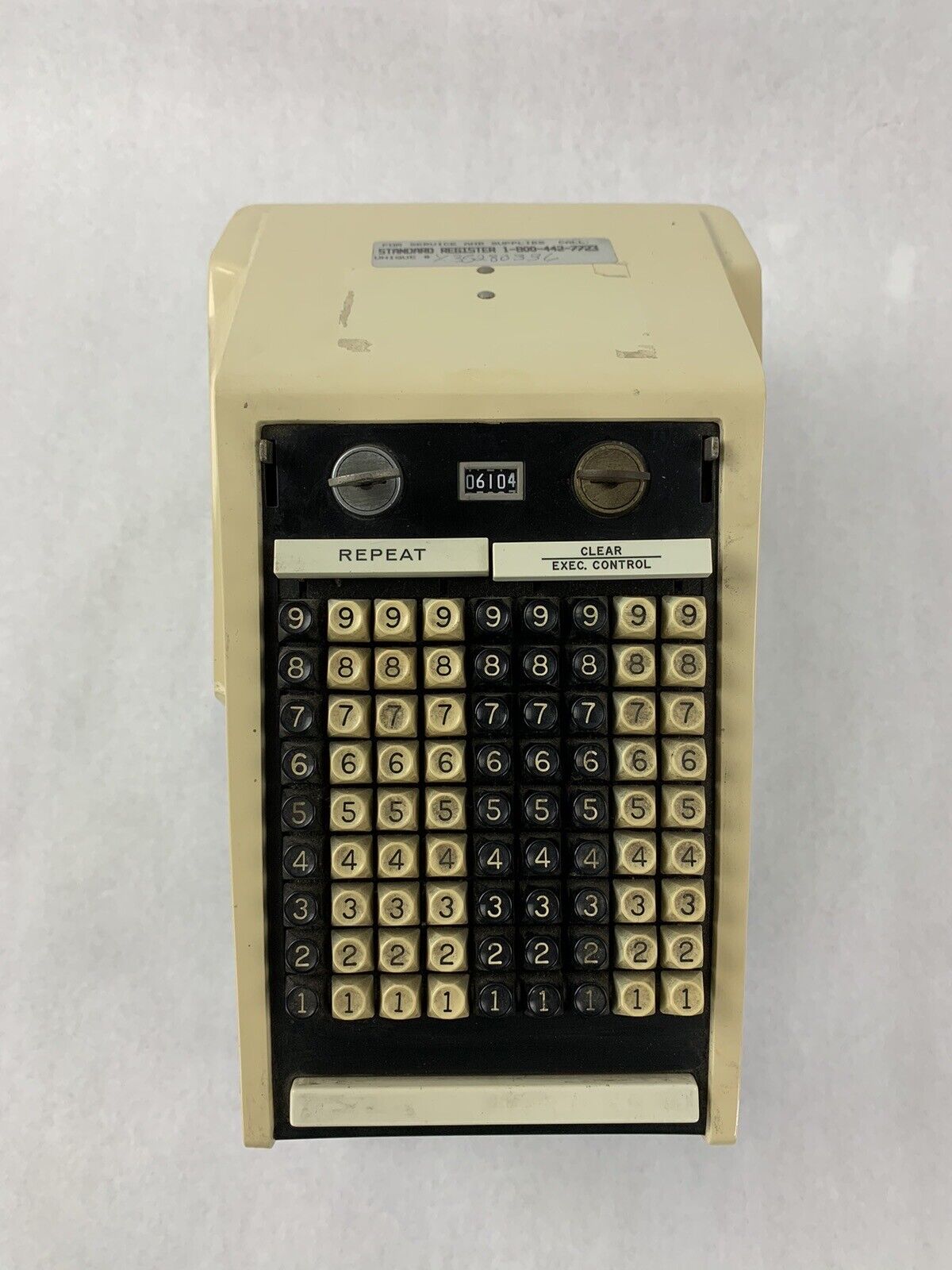 Burroughs T9879 Standard Register