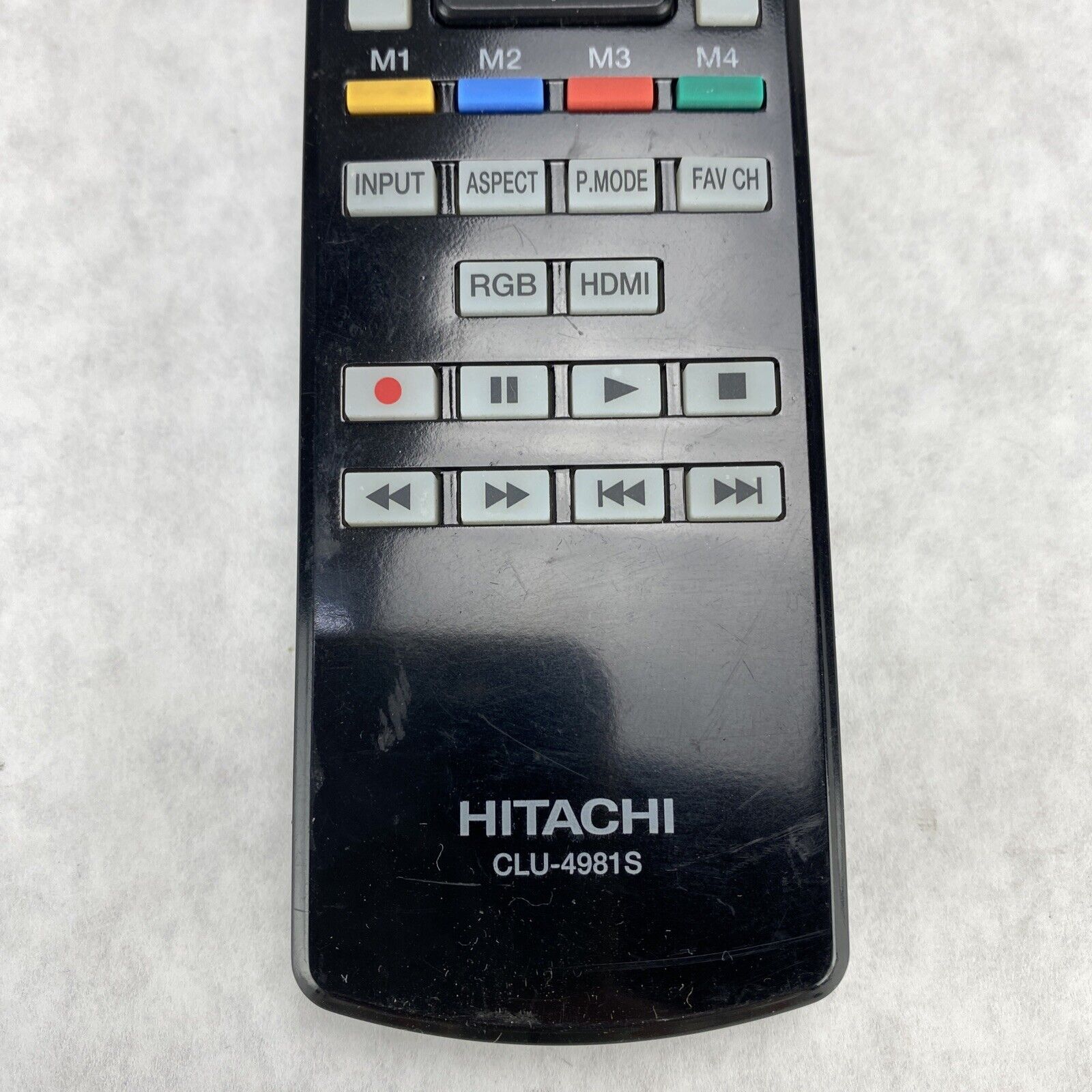 Hitachi CLU-4981S Original OEM Multipurpose Remote Control