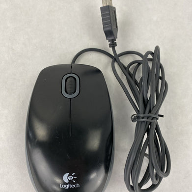 Lot( 3 ) Logitech M-U0026 Optical 6ft Wired USB Scroll Wheel Mouse 810-002182