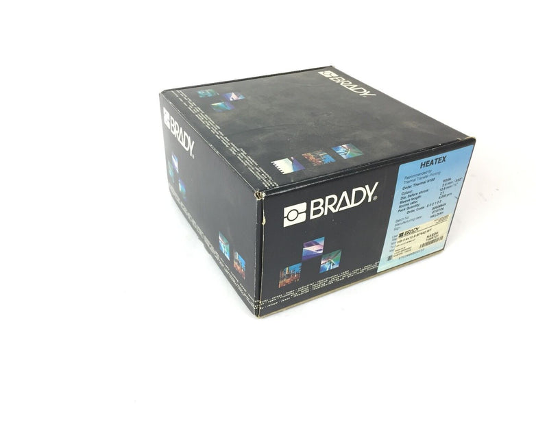 HEATEX Wire Mark 2:1 white  4.8 x 25.0 mm  2,000 Brady HS-4.8X25 Lables