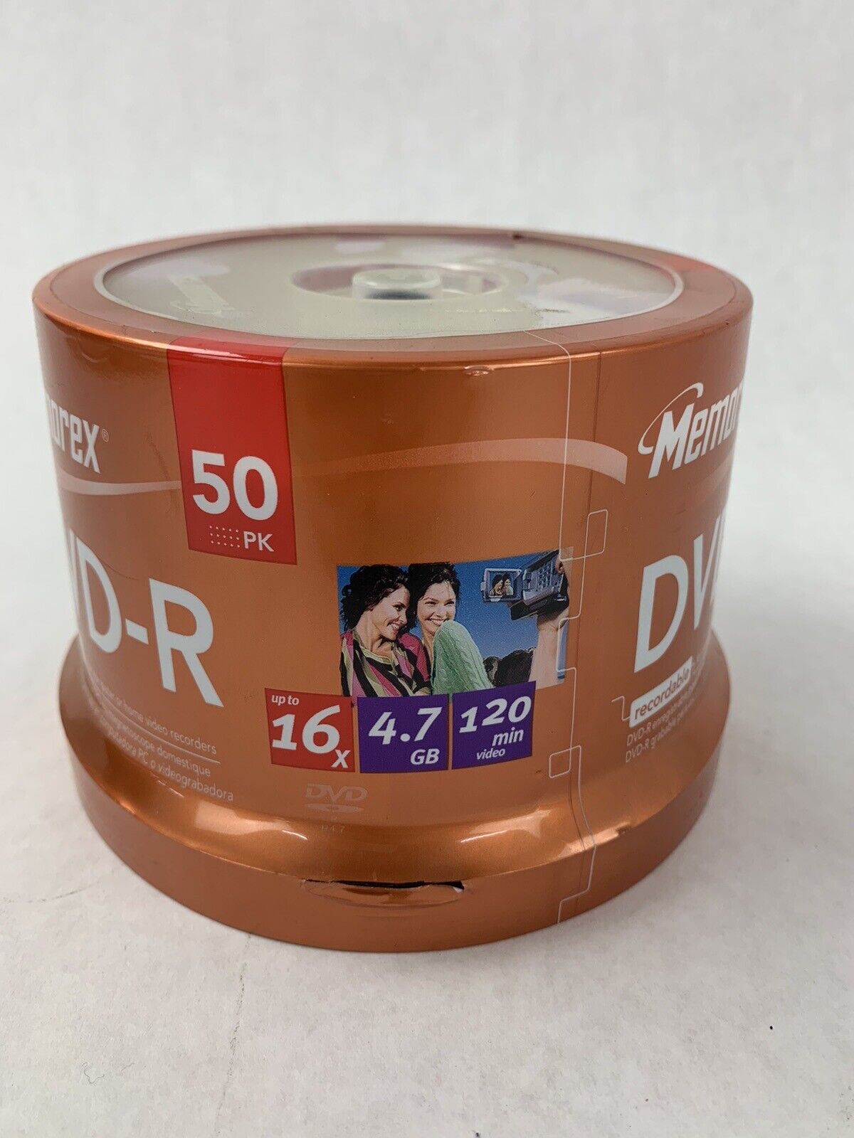 Lot of 3 Memorex DVD-R 50 Pack 16X 4.7GB 120 Min