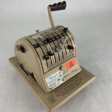 Paymaster 8000 Receipt Puncher W/ Film Tested