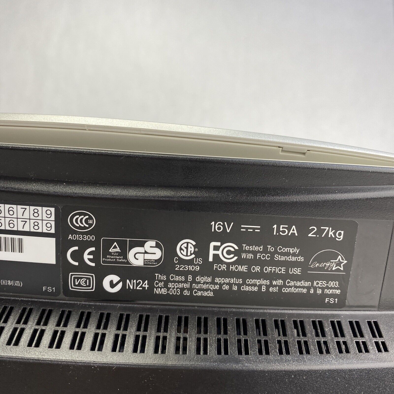 Fujitsu PA03360-B005 fi-5110EOX 5110 Scansnap Duplex Scanner UNTESTED