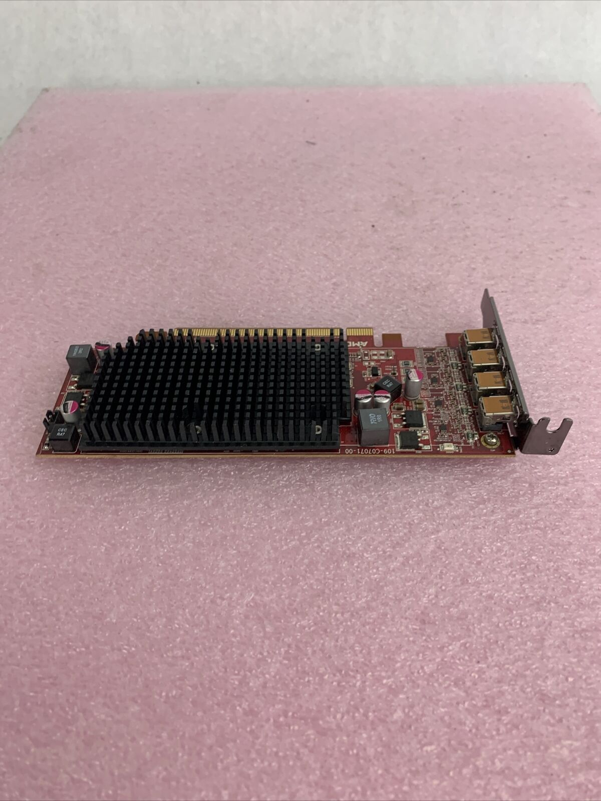ATI FirePro 2460 512MB PCIe Graphics Card x4 Mini DP output Low Profile