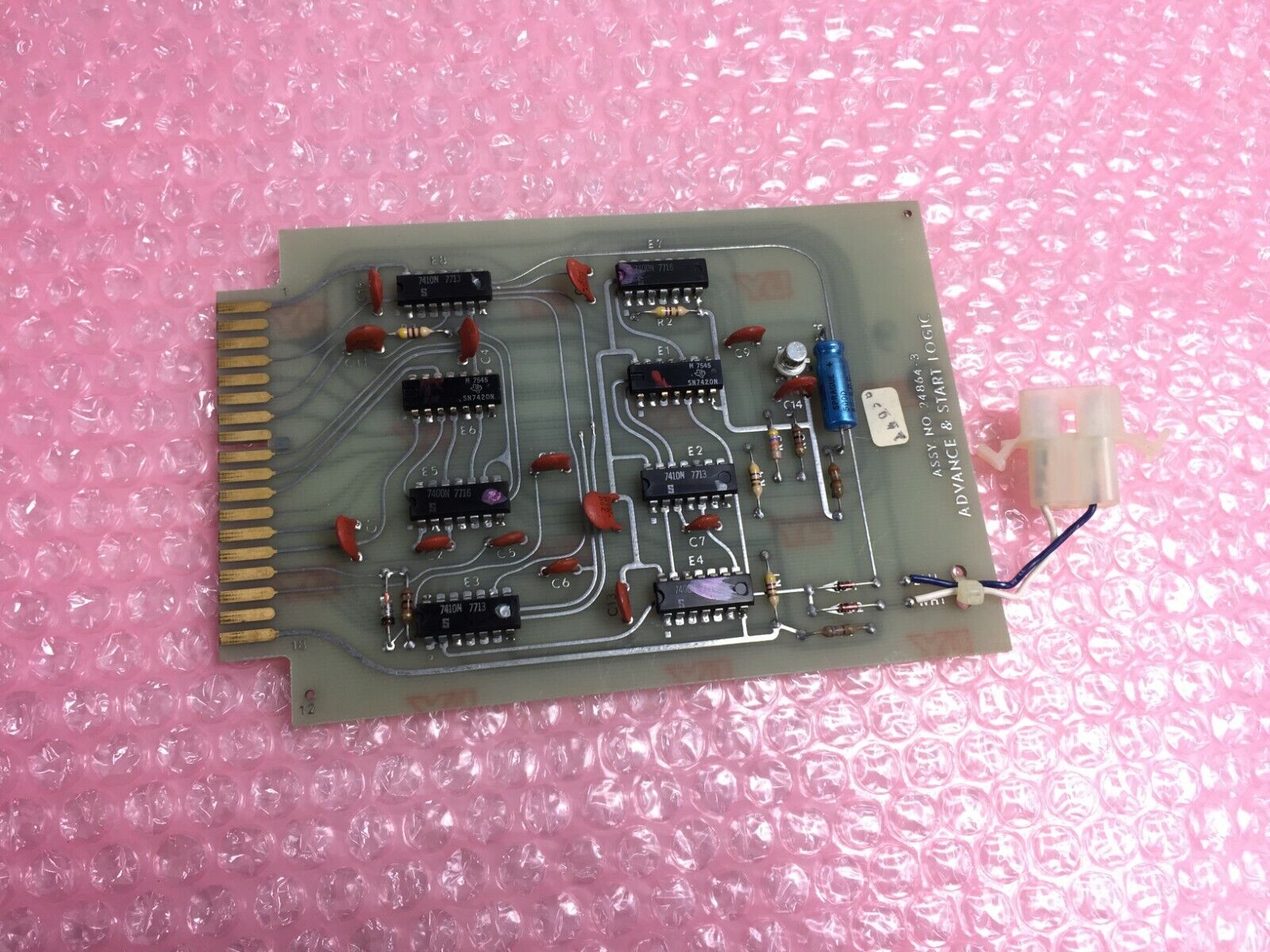 MSI Advance & Start Logic 14038  Assy No 24864-3 Card