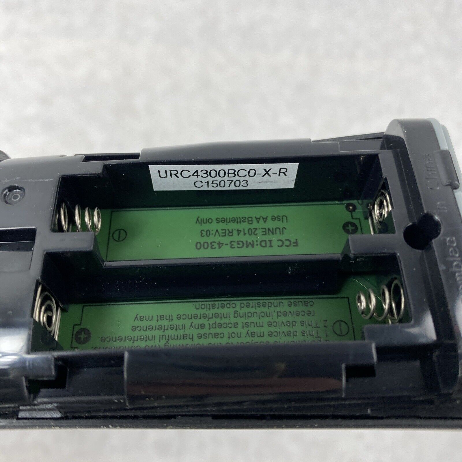 Xfinity XR5 v4-U TV Cable Box Remote Control TESTED