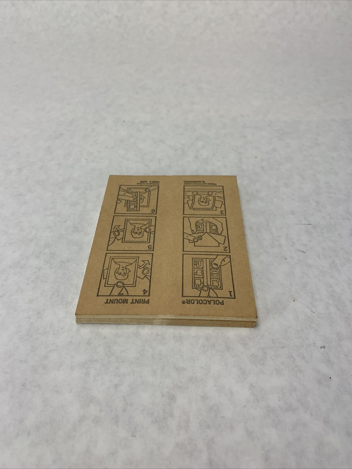 lot of 12 POLACOLOR PRINT MOUNT