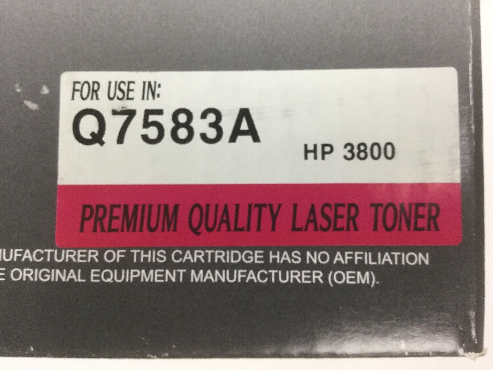 IMAGING CARTRIDGE, Magenta Toner Cartridge Compatible for HP Q6473A,HP 3800, NEW