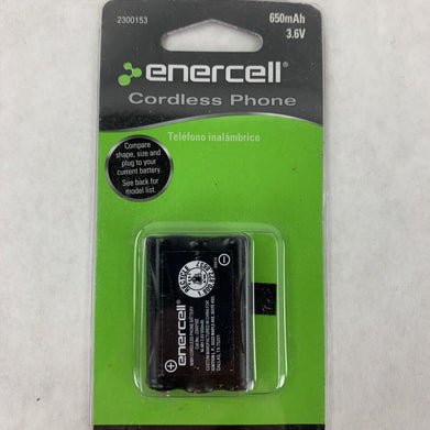 New Enercell Cordless Phone Battery 650mAh 3.6V 2300153
