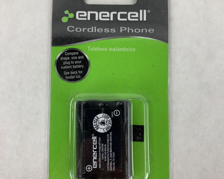 New Enercell Cordless Phone Battery 650mAh 3.6V 2300153