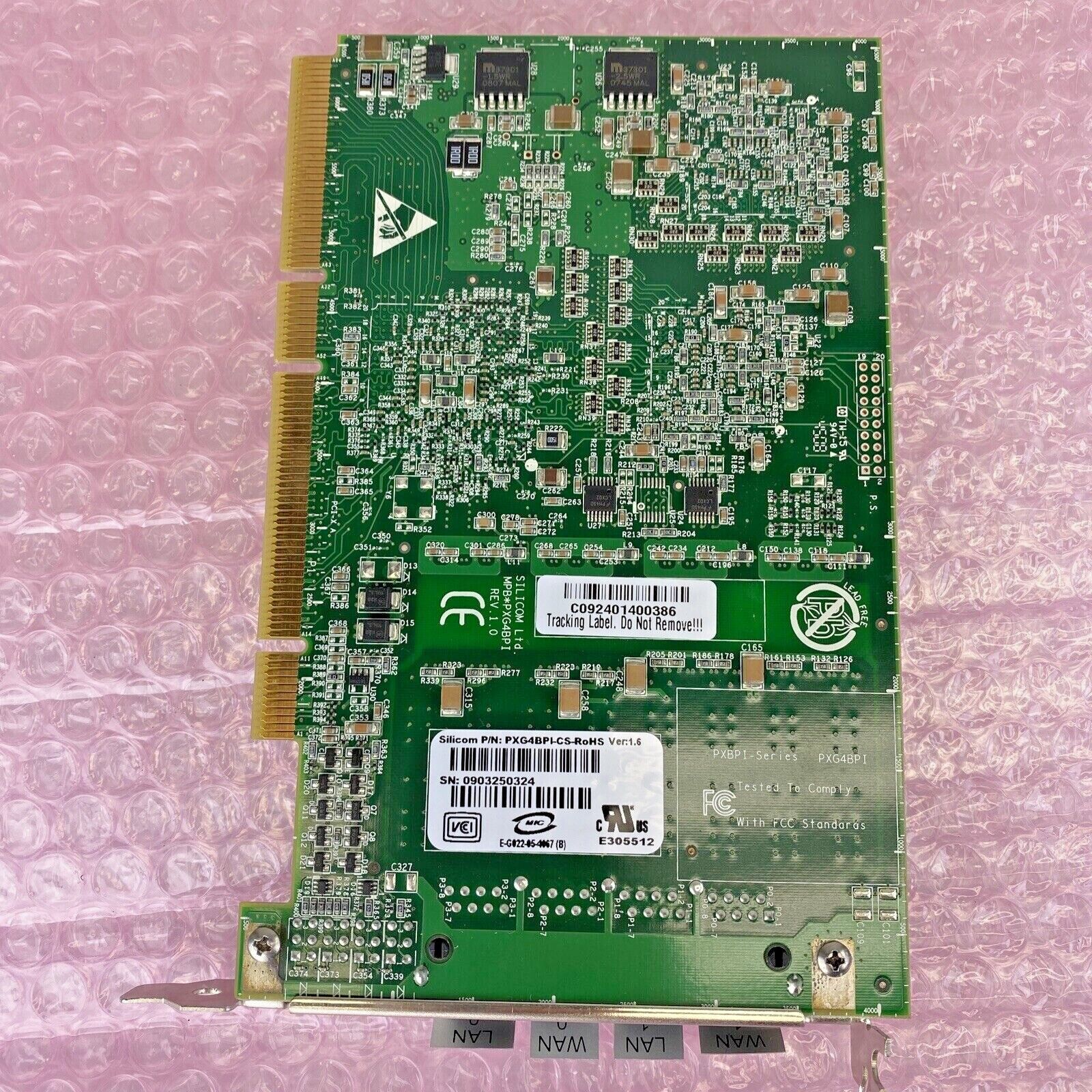 Silicom PXG4BPI-CS-RoHS Ver:1.6 Quad Port Gigabit Ethernet adapter
