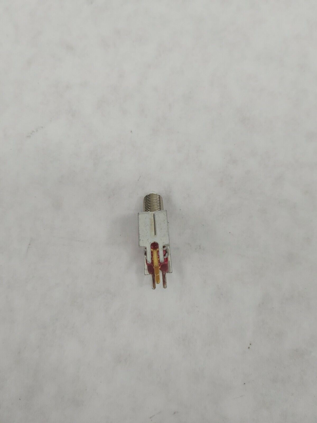 C&K Components 8121J83ZGE22 SPDT Push Button Switch 1A 120V No Button