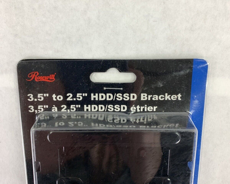 New OEM Rosewill 3.5" to 2.5" HDD/SSD Bracket RDRD-11004