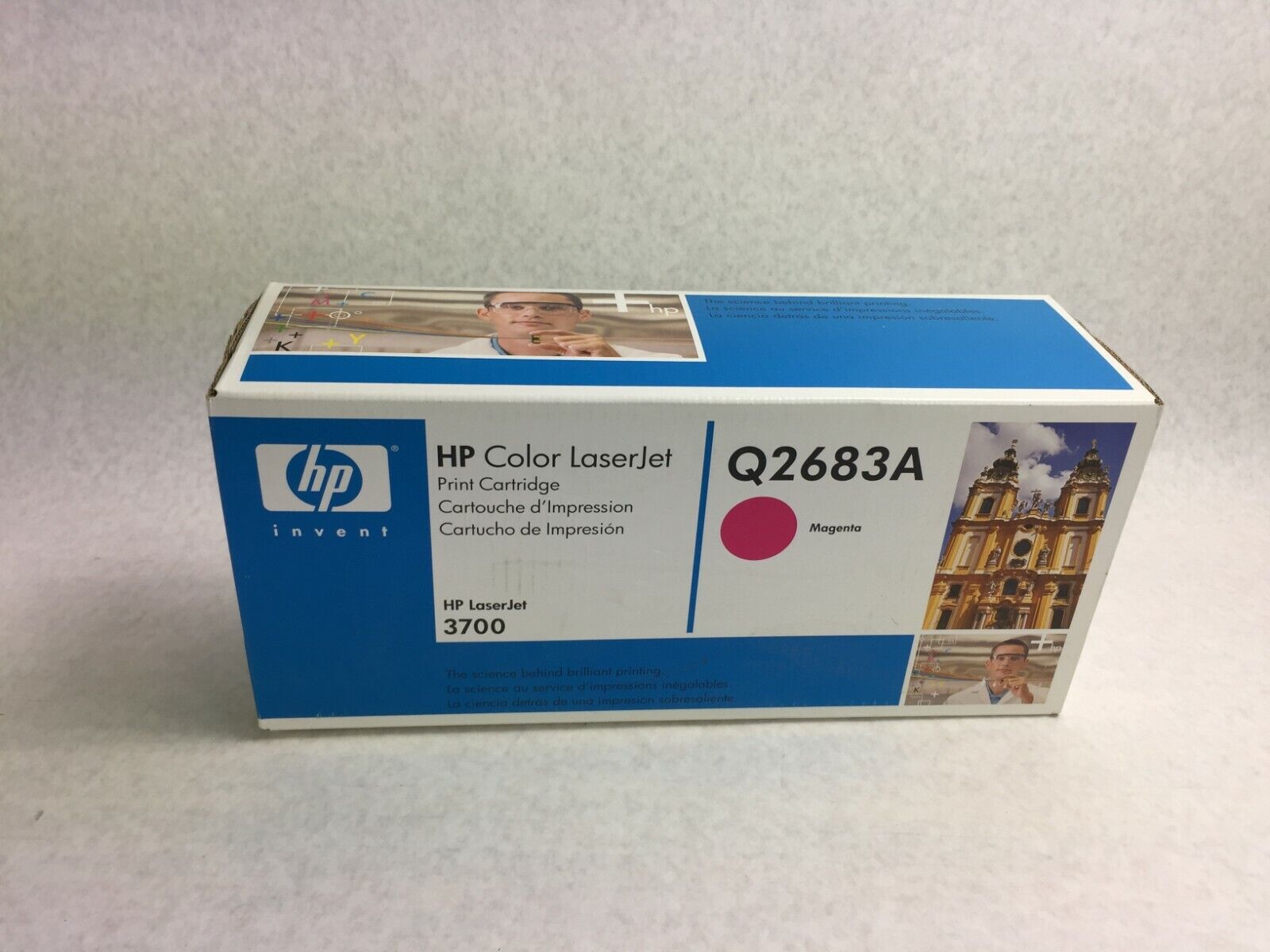 Genuine HP Laserjet Q2683A Magenta Toner Cartridge  Factory Sealed Box