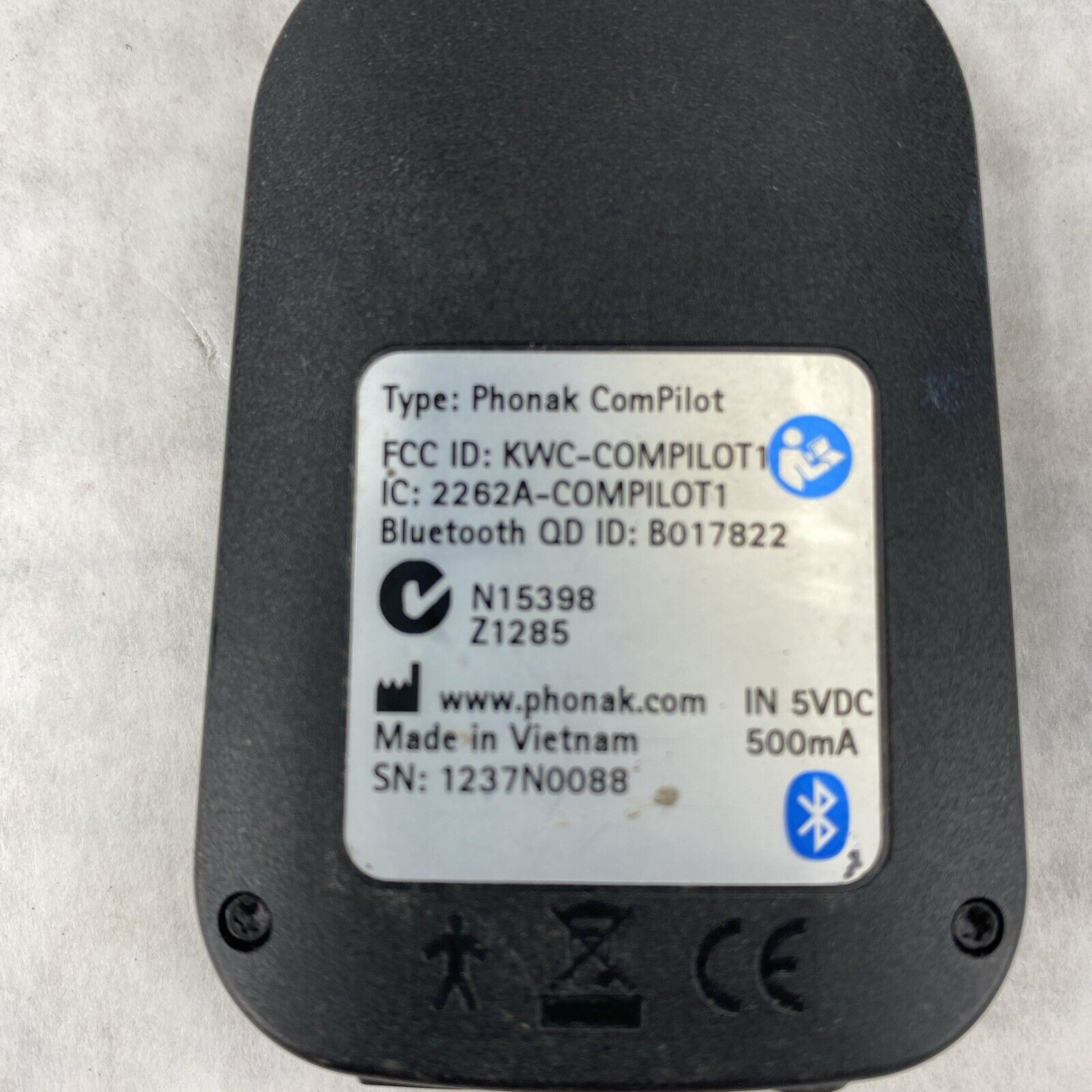 Phonak Neck Loop Bluetooth Antenna for ComPilot I ComPilot II