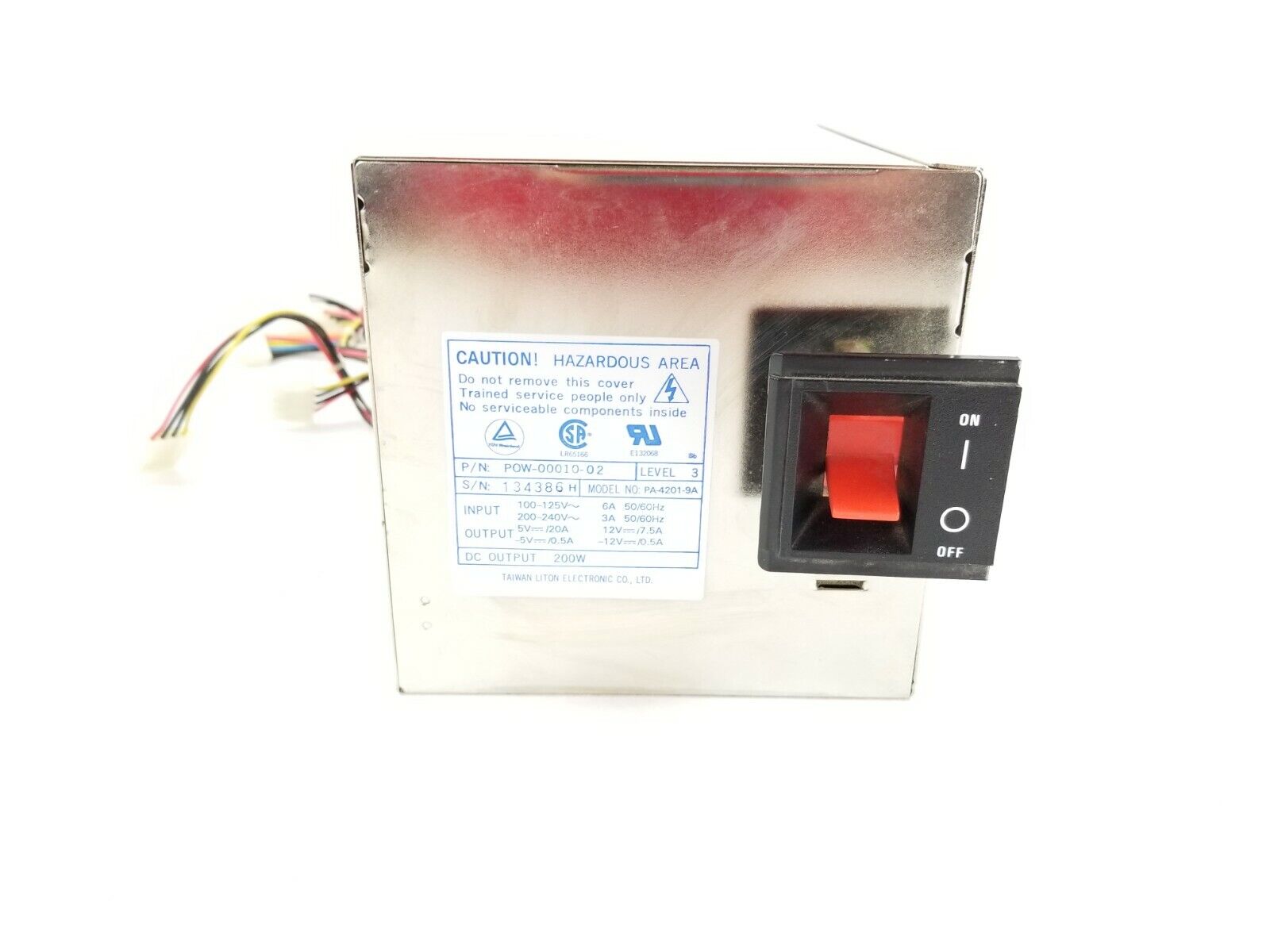 Liton PA421-9A 200W AT Power Supply POW-00010-02