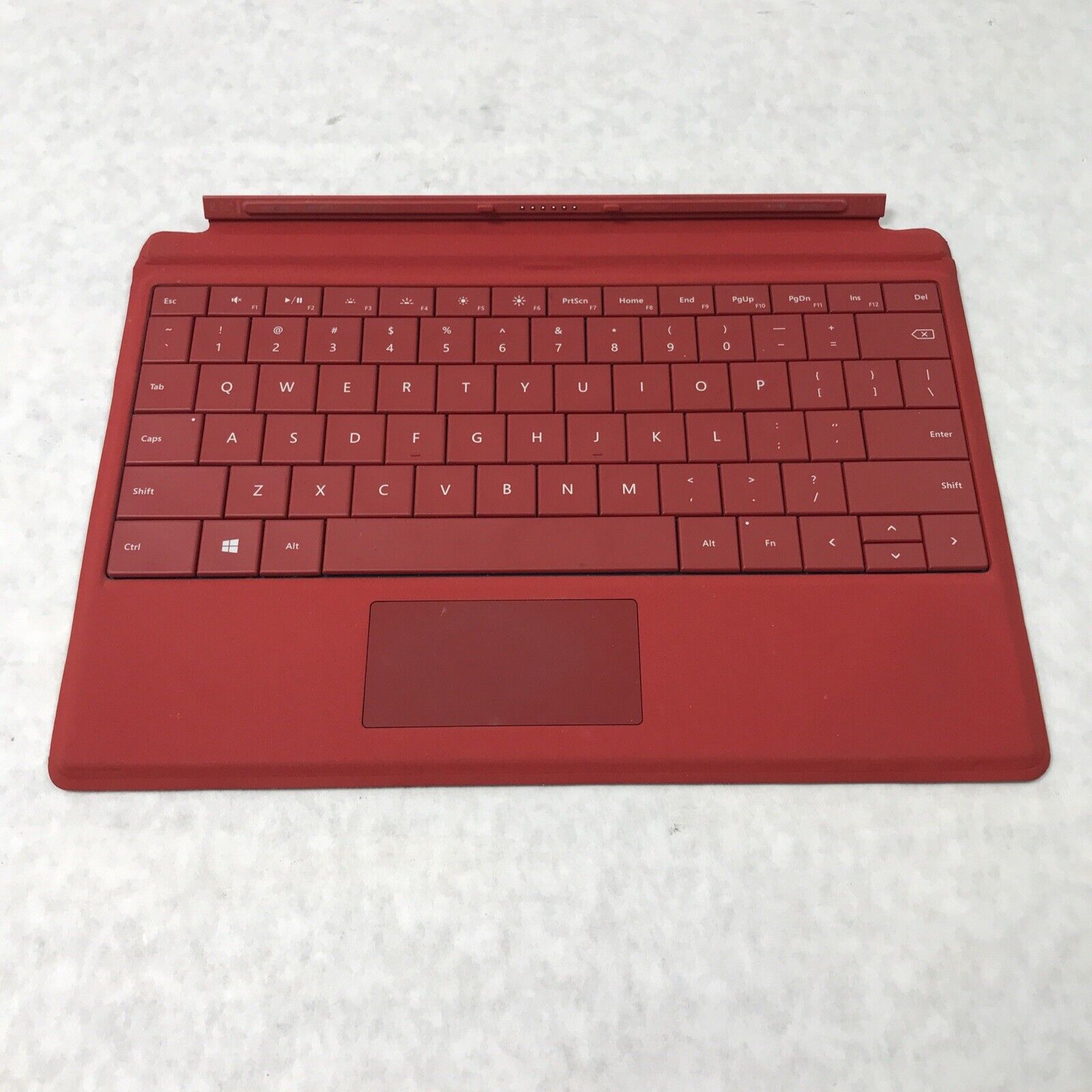 Genuine Microsoft 1654 red detachable keyboard for tablet