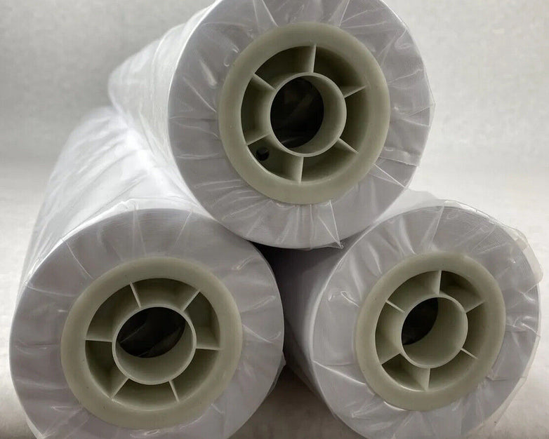 Lot( 3 ) Alliance 36150 Wide Format Paper 36"x150'x2" CAD Bond Rolls 92 Bright