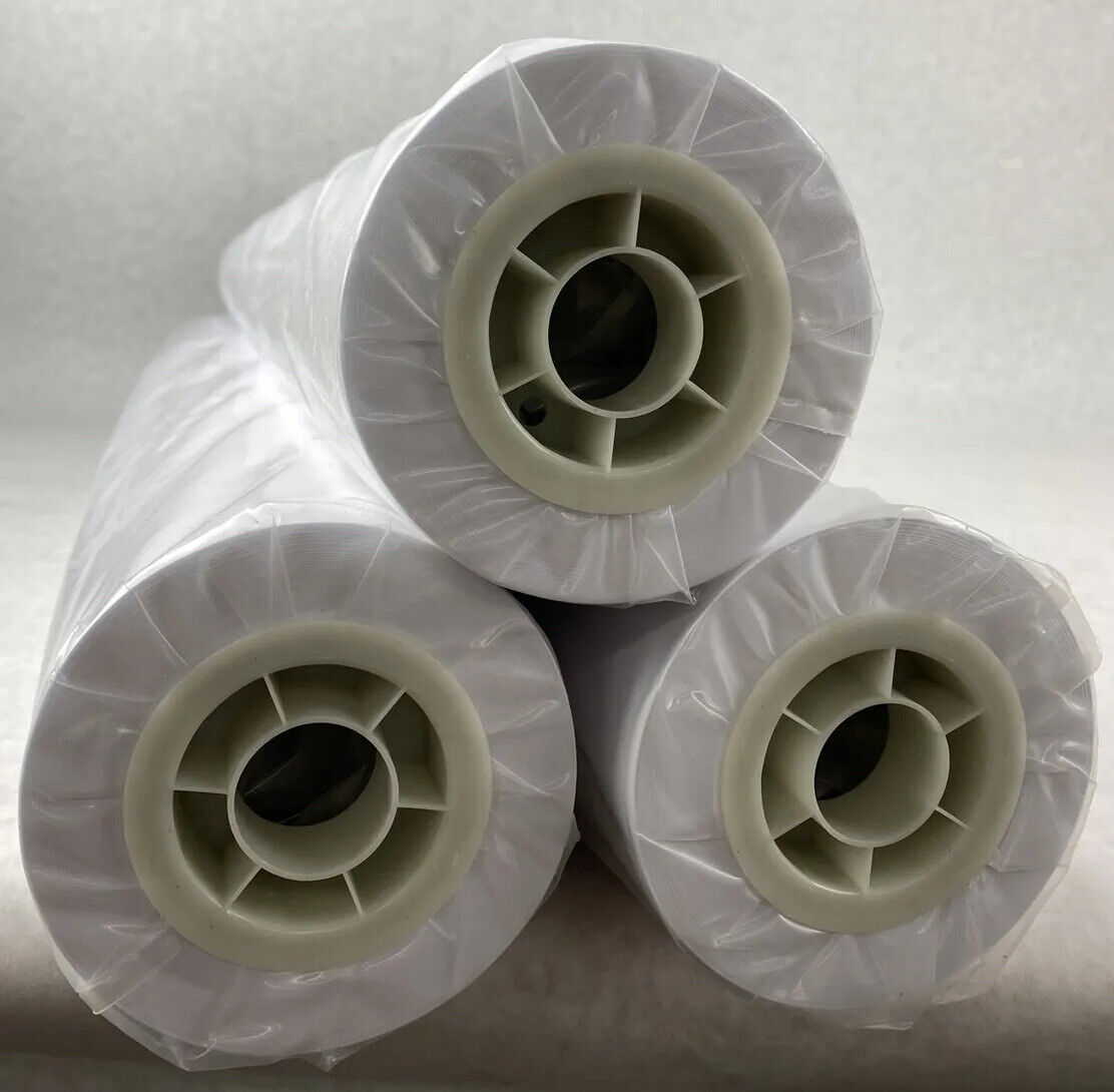 Lot( 3 ) Alliance 36150 Wide Format Paper 36"x150'x2" CAD Bond Rolls 92 Bright