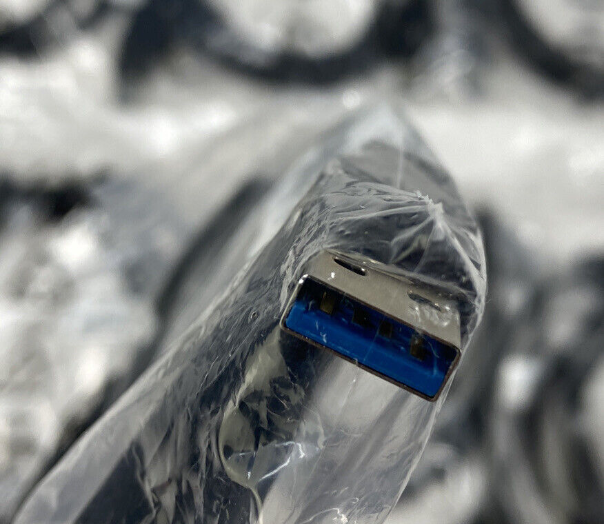 Lot(10) Genuine HP 917468 SS USB 3.0 Cable A-Male to B-Male 6ft Black