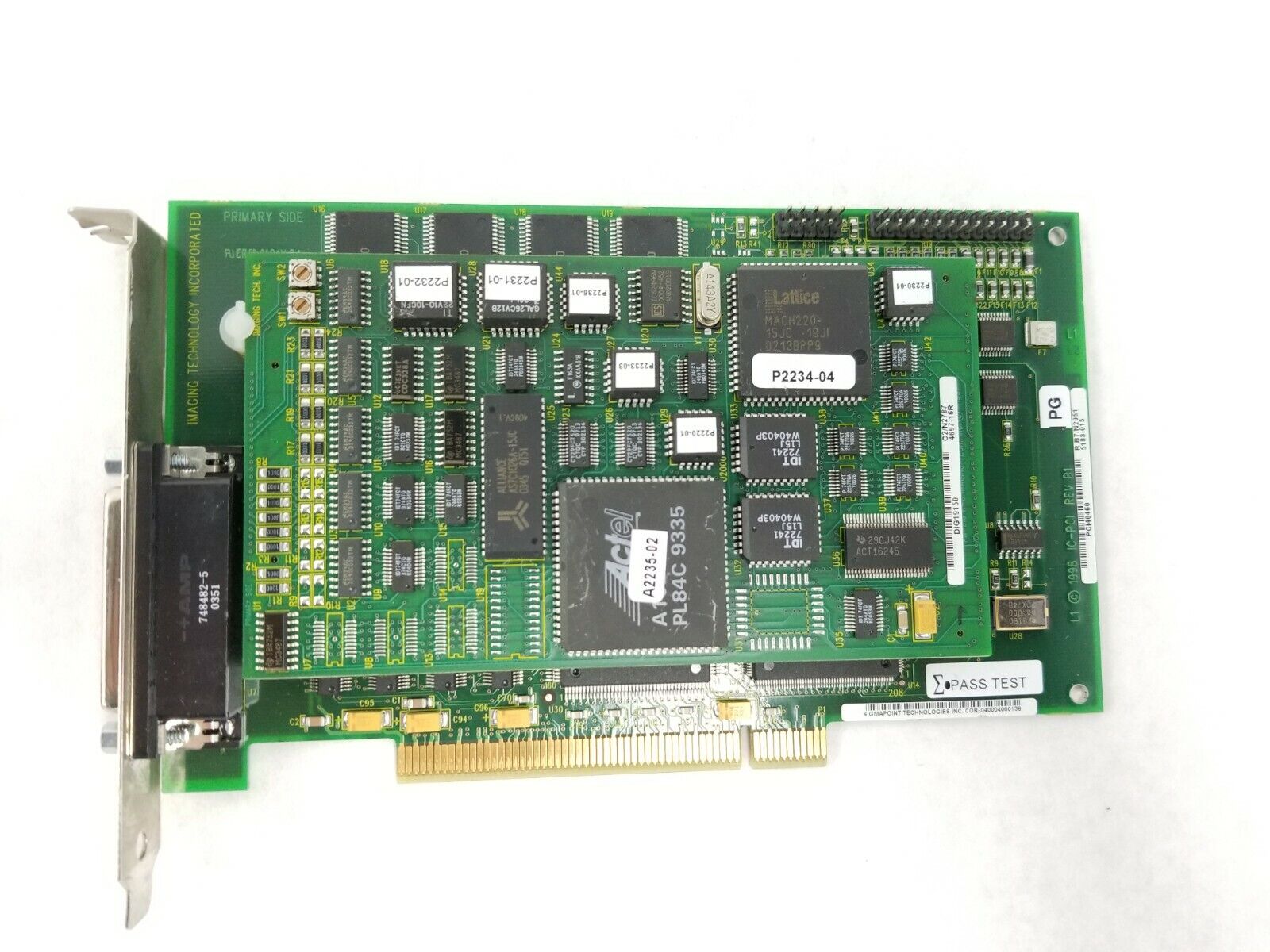 IMAGING TECHNOLOGY PCI Card 601-00004-00 A2235-02 4697-16R