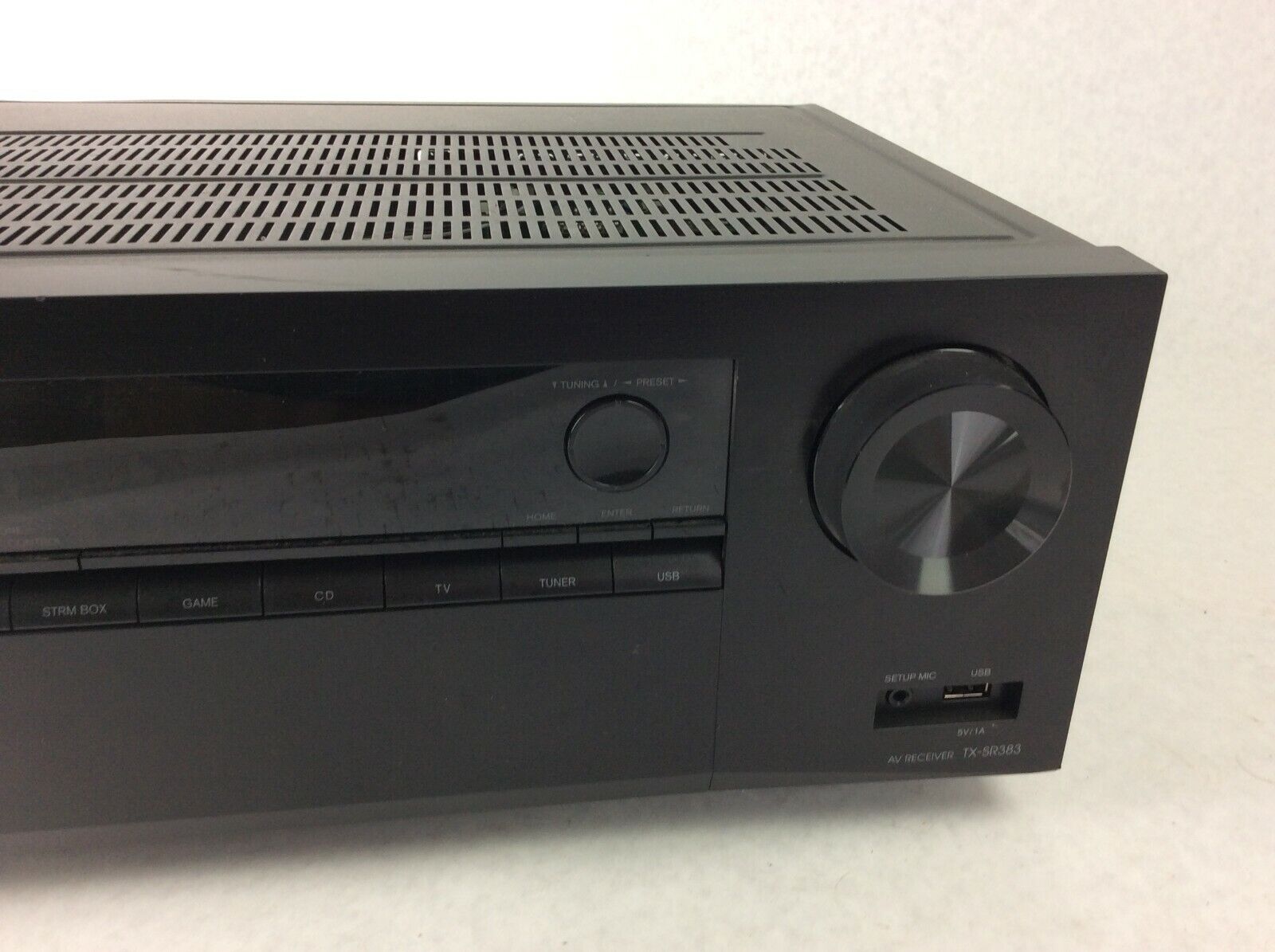 Onkyo TX-SR383 AV Surround Sound Receiver - Parts or Repair