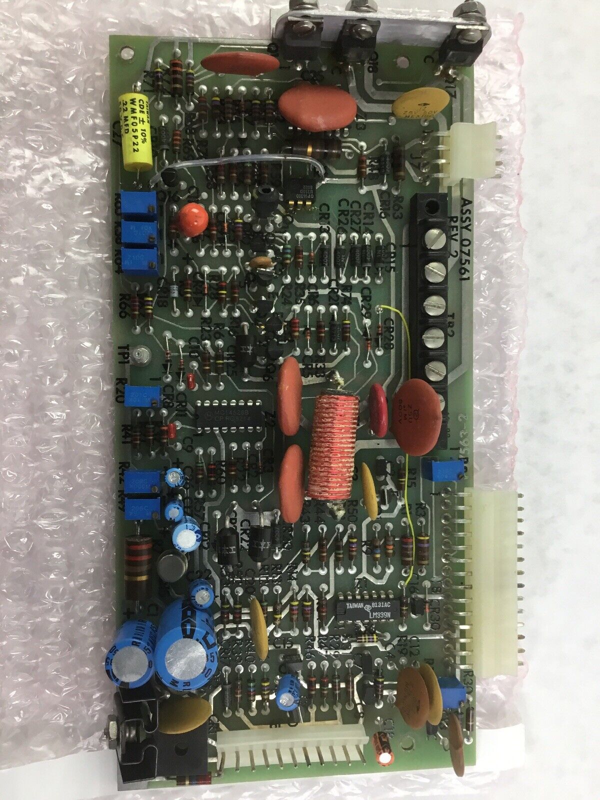 Vintage Unbranded Assy 07561 Rev 2 F07563-2 and B07563-2 Circuit Board