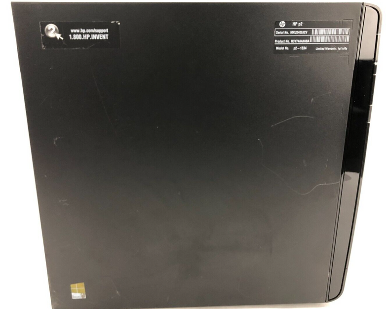 HP p2-1334 MT AMD E1-1200 1.40GHz 4GB RAM No HDD No OS