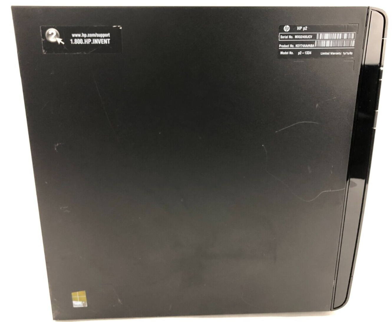 HP p2-1334 MT AMD E1-1200 1.40GHz 4GB RAM No HDD No OS