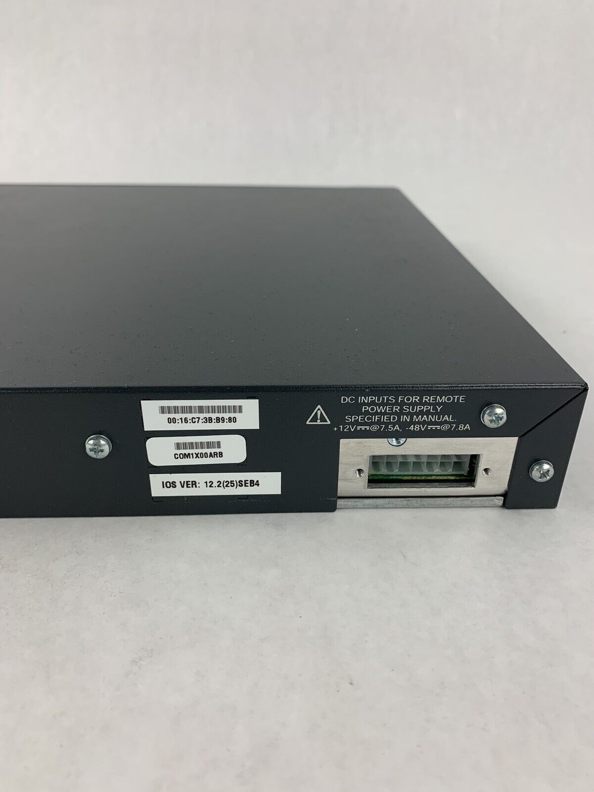 Cisco 3560 Series WS-C3560-24PS-S Network Managed Switch