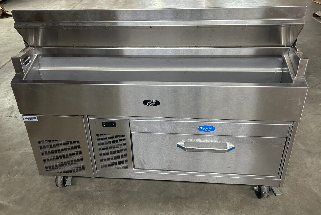 Randell FX-1-290 One Drawer Refrigerator Freezer Chef Base Prep Table 115V