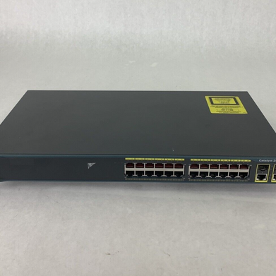 Cisco WS-C2960-24TC-L 24-Port Ethernet Managed Switch