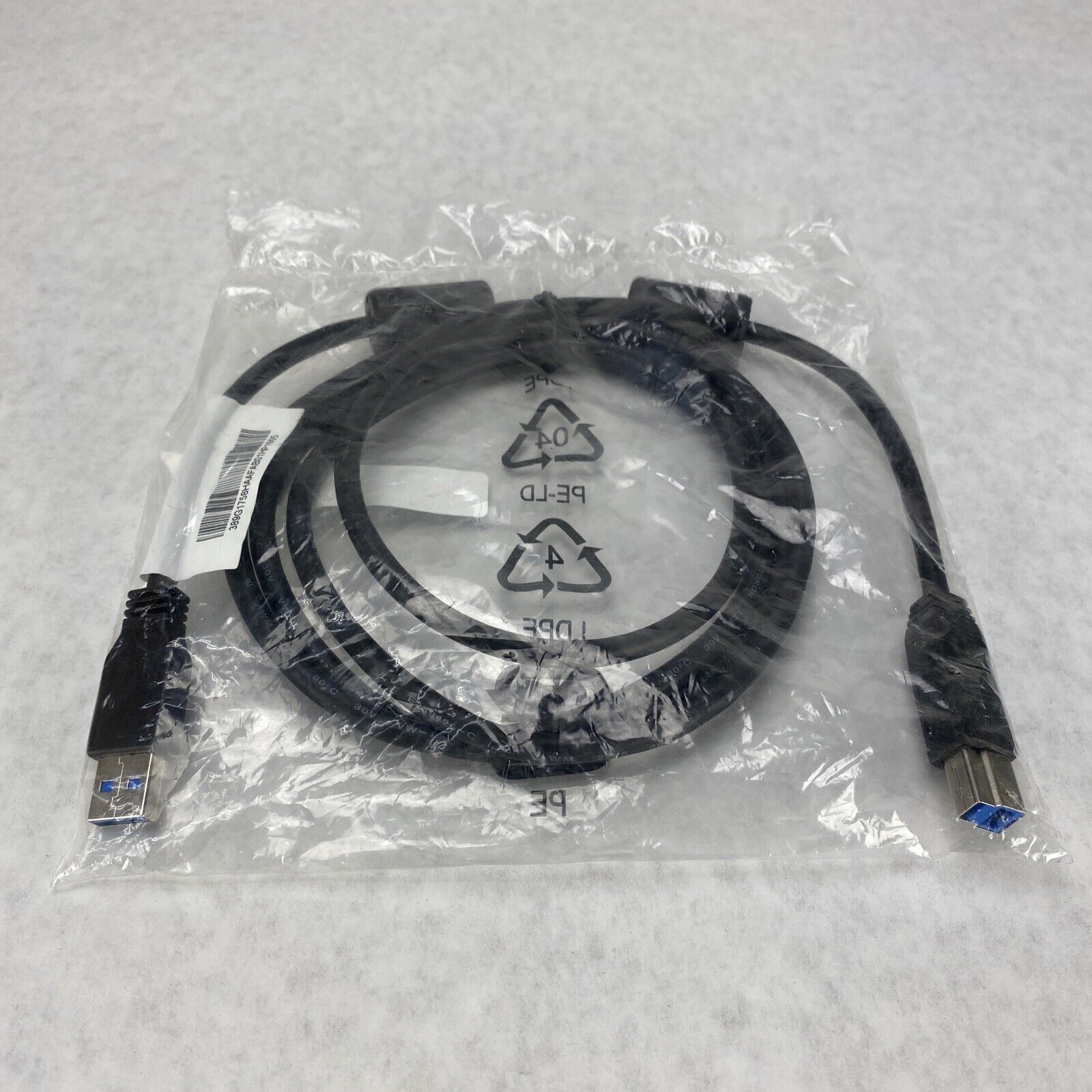Lot of 40 Genuine HP 917468 SS USB 3.0 Cable A-Male to B-Male 6ft Black