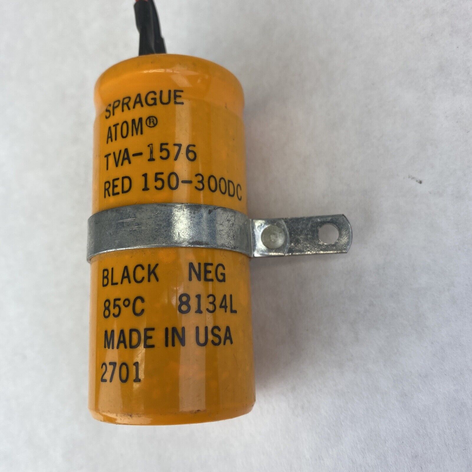 Sprague 8134L  ATOM TVA-1576 150uF 300VDC capacitor new old stock