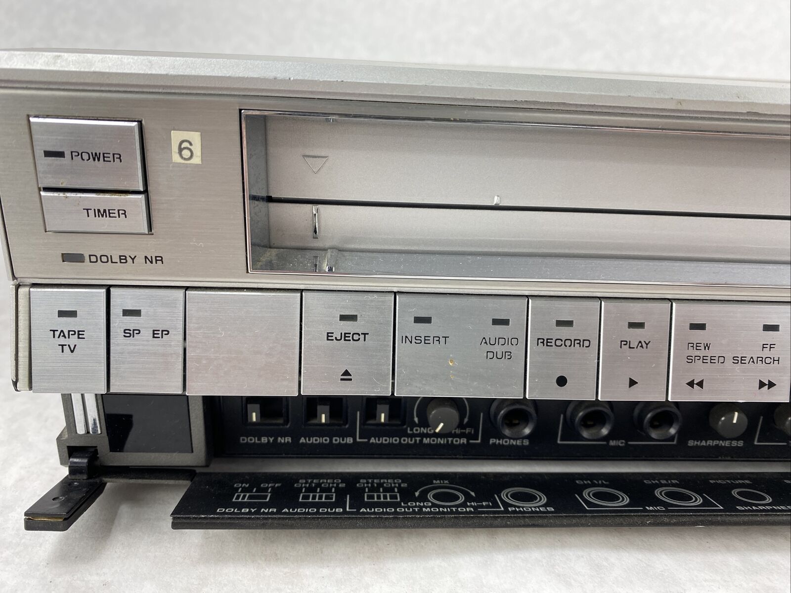 Vintage Zenith VR 4000 VCR VHS Video Recorder POWERS ON