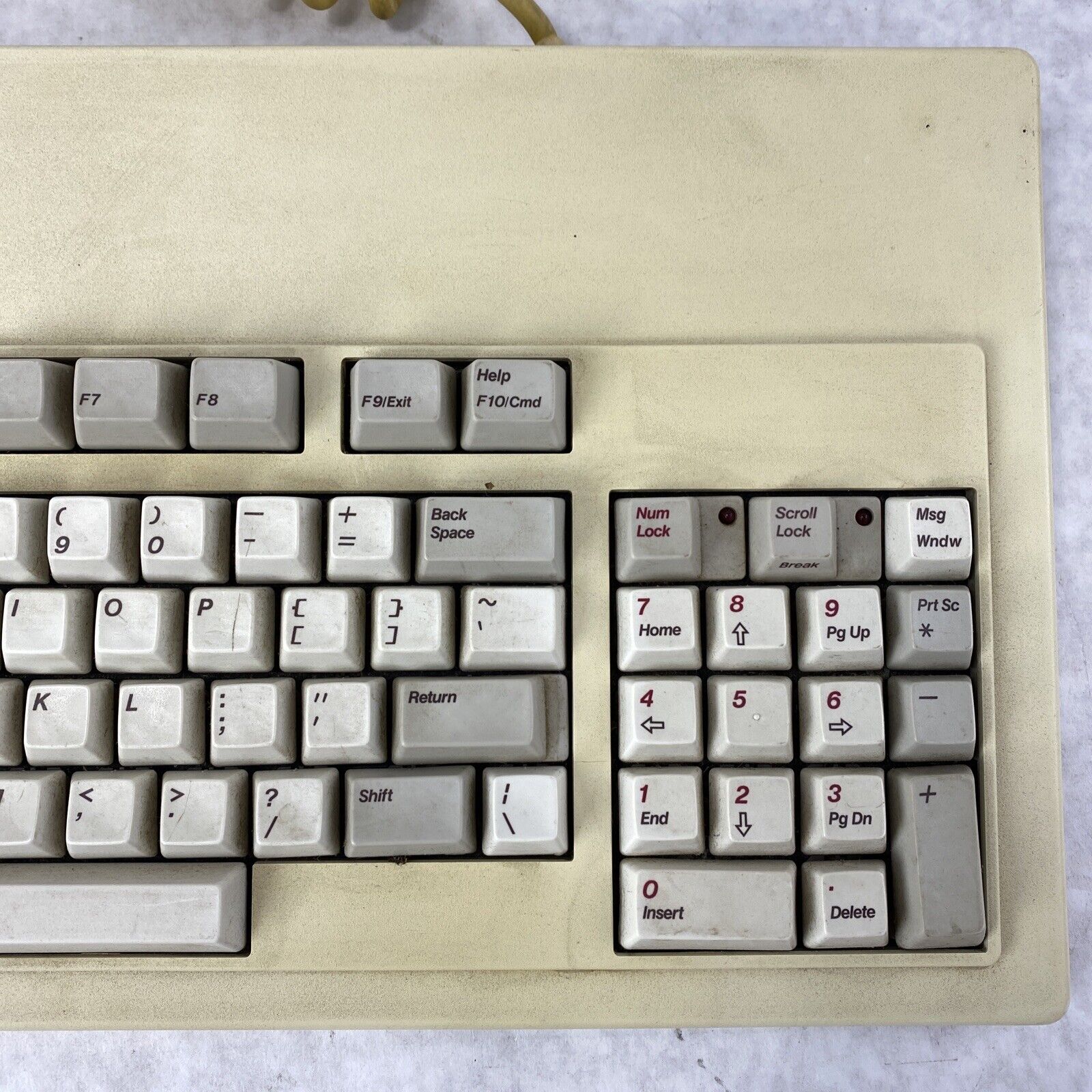 AT&T KBD 302 Mechanical Keyboard w/o [ 1 ] 5pin Vintage Made in Italy from WGS
