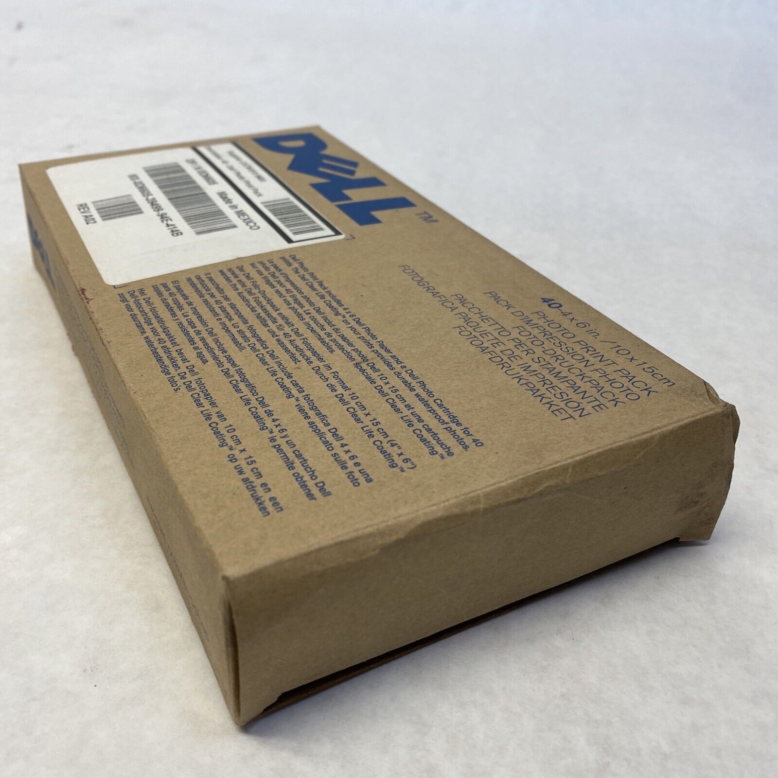 Dell 0D6605 Photo Print Pack 40 4x6in 10x15cm Genuine 0F6932 NOS Photo Cartridge