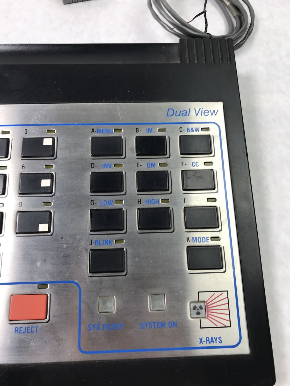 Rapiscan TA66164 Security Products Dual Vision Control Panel