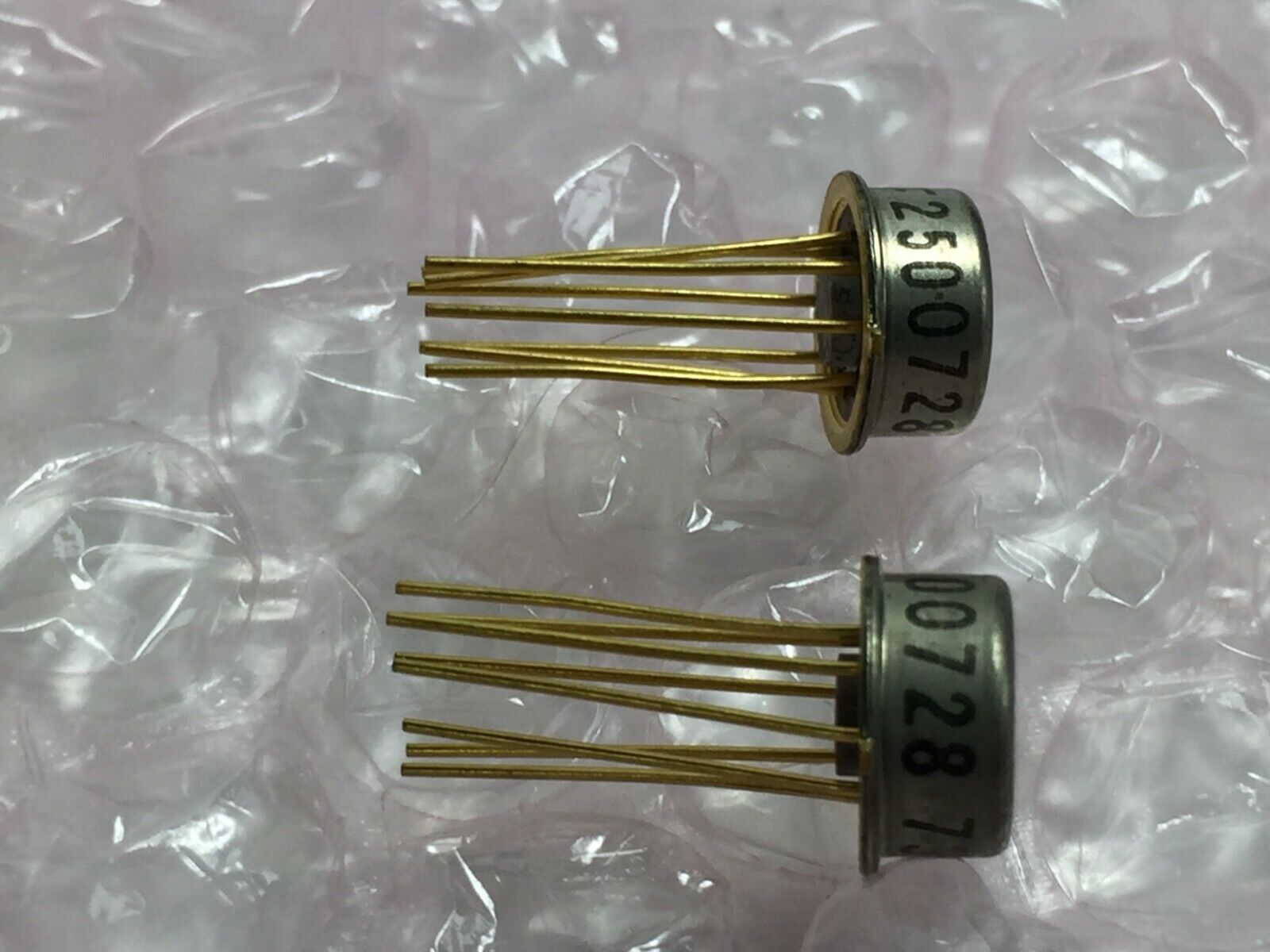 (2) Fairchild 2500728 Metal Can  Lot of 2  NOS