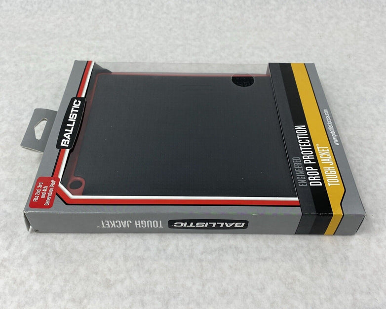 Ballistic SA0660-M355 Tough Jacket Case for Apple iPad 2nd 3rd 4th Gen Black/Red