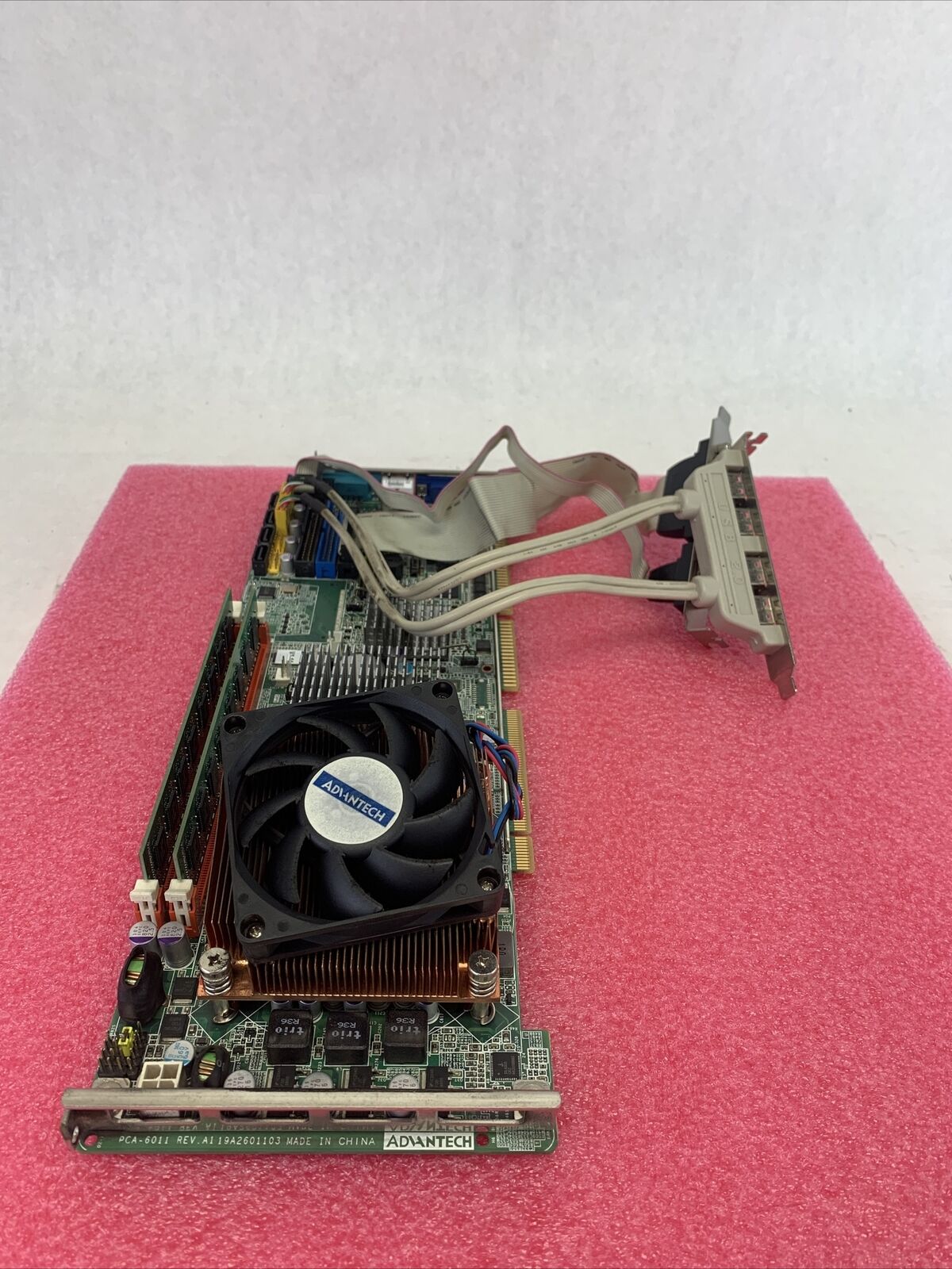 Advantech IPC-619 CPU Board Intel Core 2 Quad Q9400 2.66GHz 4GB RAM