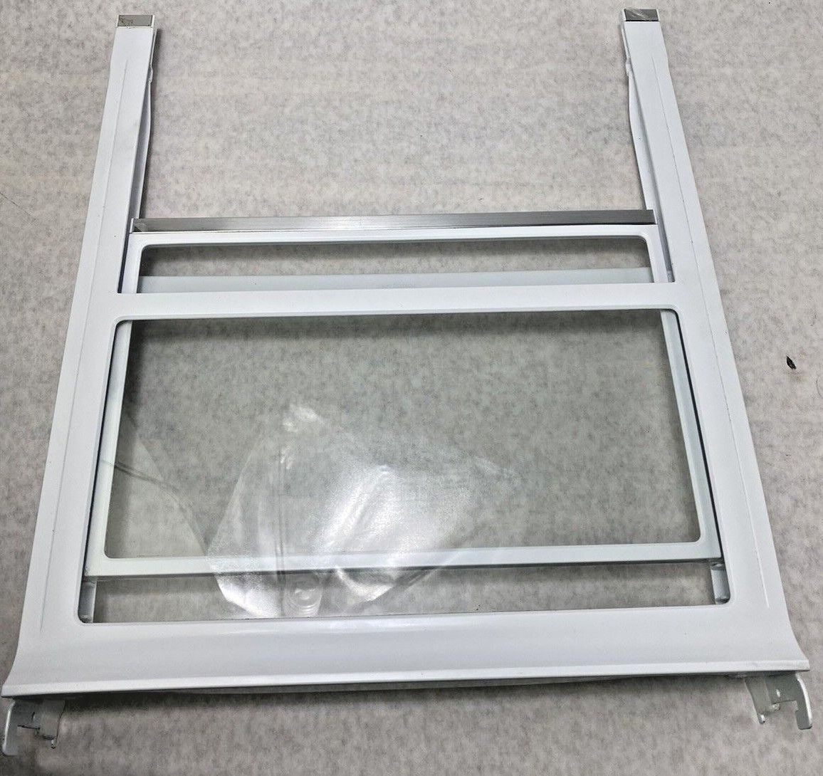 LG Kenmore Refrigerator Glass Shelf Assembly P/N AHT73734101