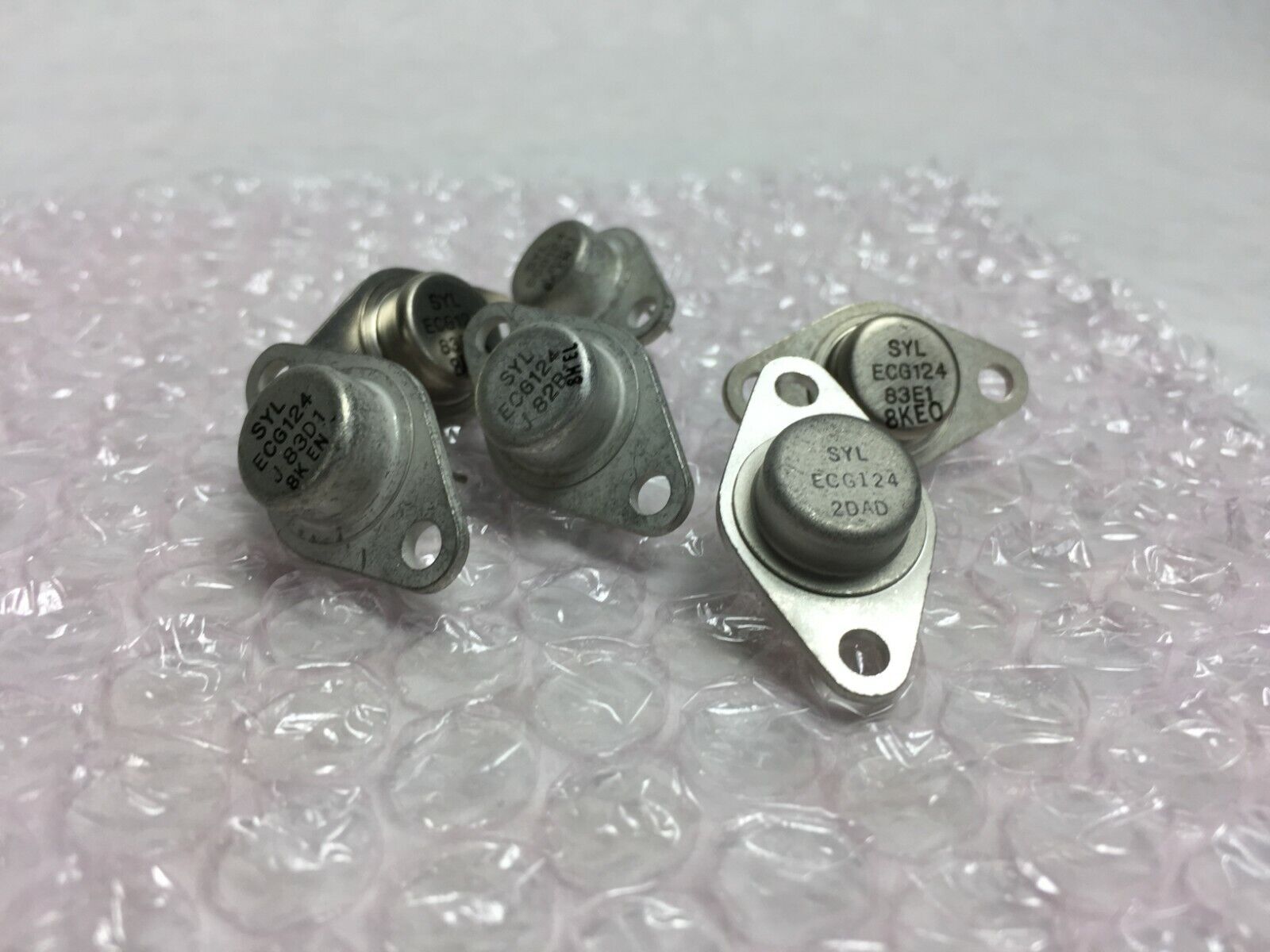 NOS  Sylvania ECG124 Transistor  Lot of 6