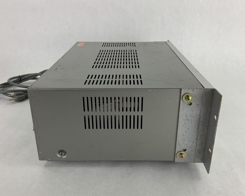 TOA A-912A 900 Series Mixer/Amplifier Missing Modular Cards Tested