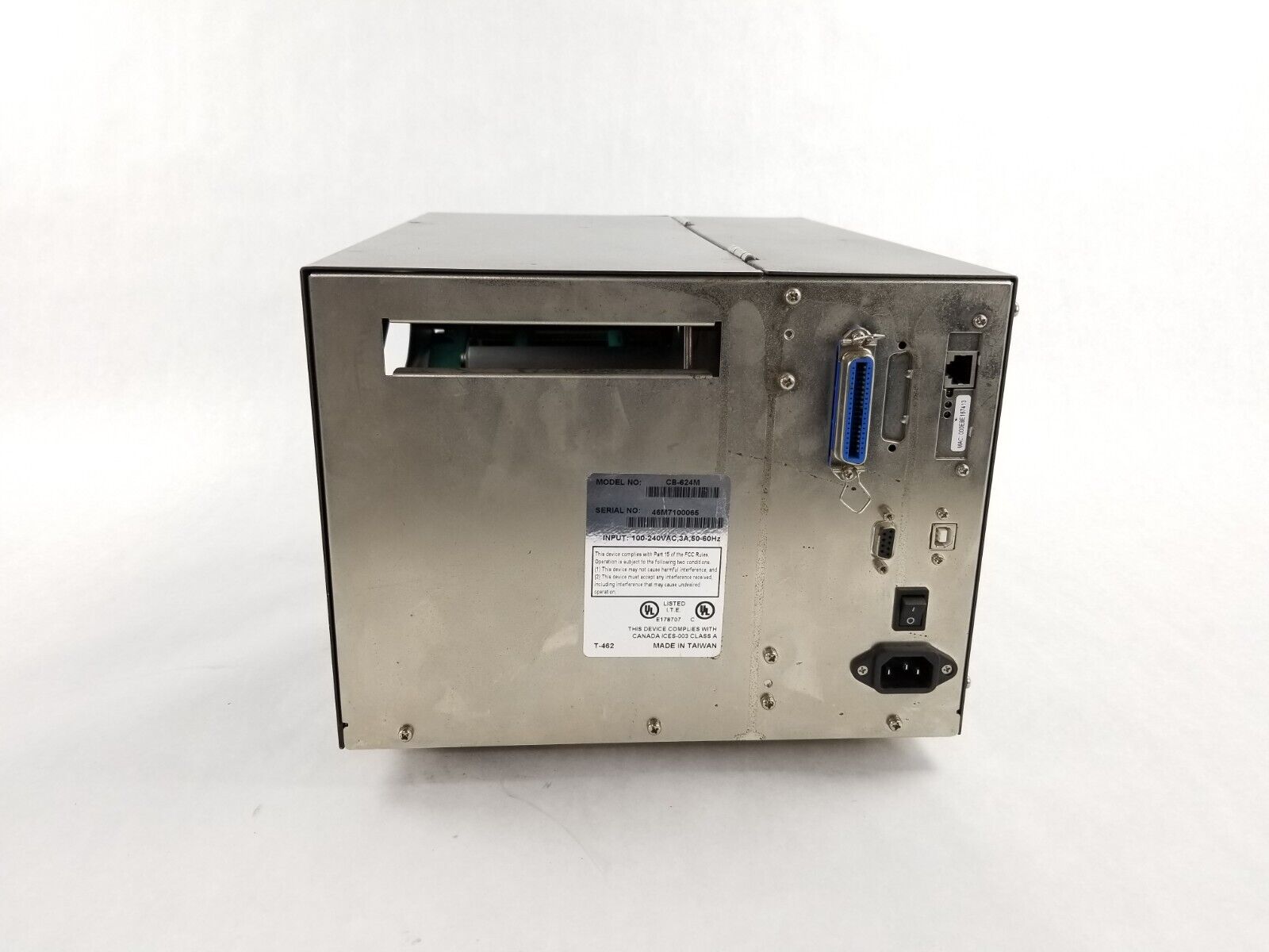 Cub CB-624M Thermal Transfer Printer Parts or Repair Bad Printhead