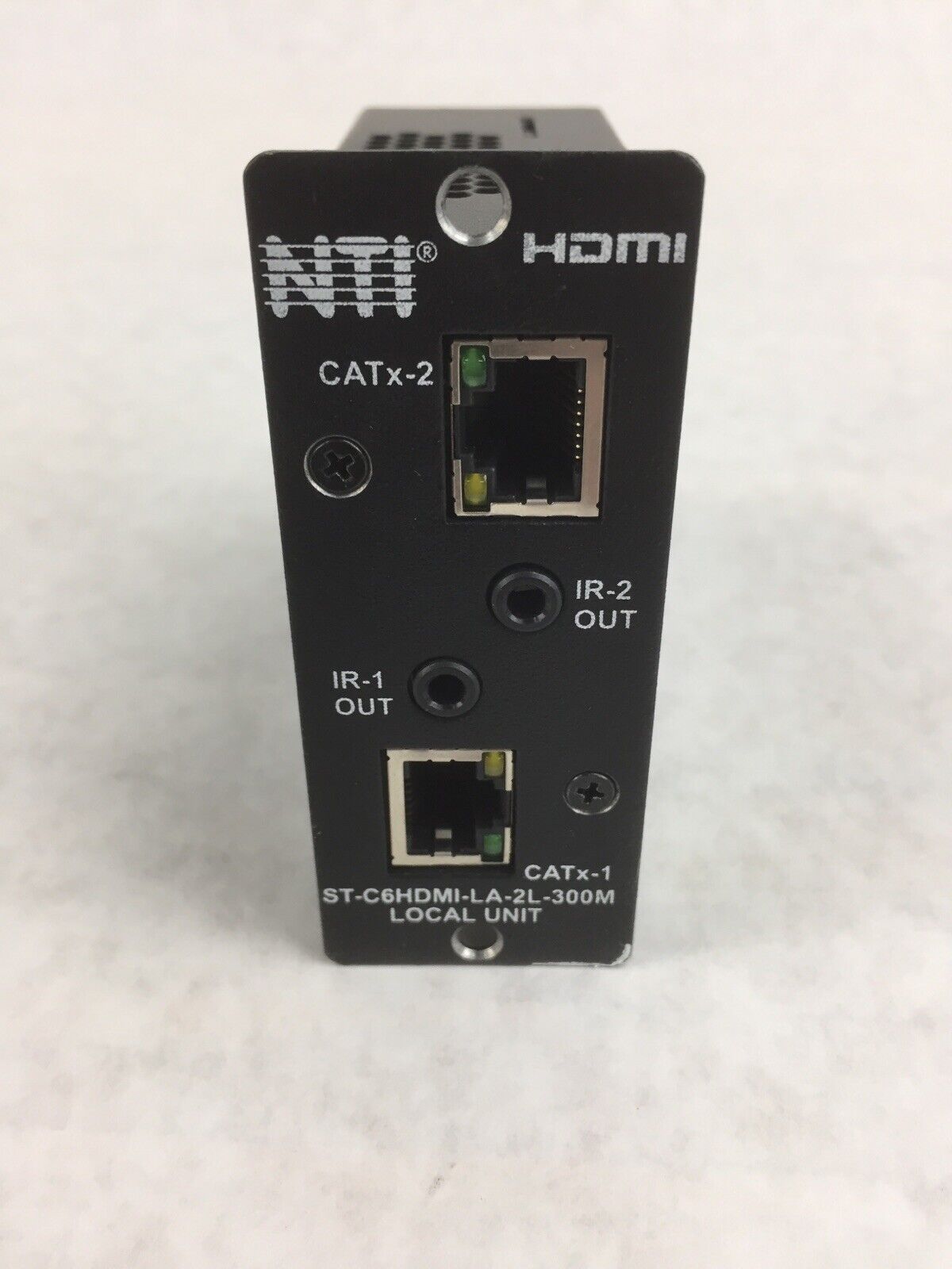 NTI Xtendex Local Unit HDMI ST-C6HDMI-LA-2l-300M - 2 IR Outs CATx-2 with adapter